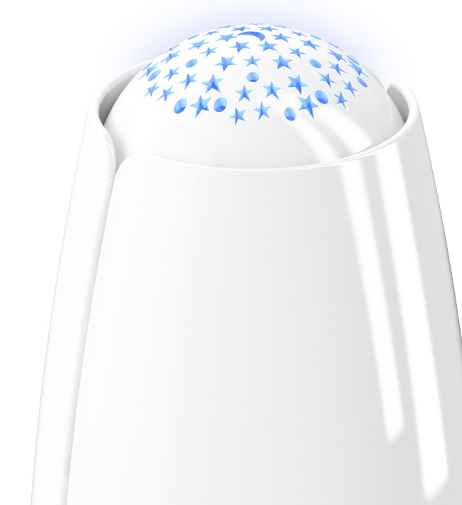 Projection d'un ciel étoilé Airfree Babyair